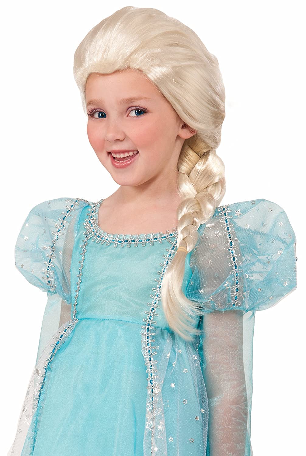 Kids Blonde Princess Costume Wig