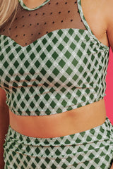 Sasha Patchwork High Waisted Bikini