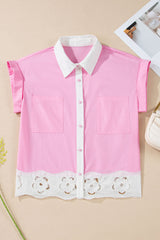 Francesca Short Sleeve Up Shirt