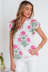 Mariah Detail Short Sleeve Blouse