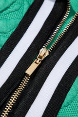 Amayah Zipper Shift Mini Dress
