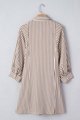 Hanna Sleeve Down Mini Shirt