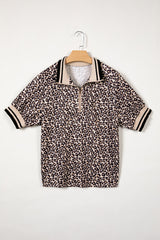 Seraphina Patchwork Short Sleeve Top