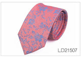 Men's Casual Fashion 6cm Flower Graffiti Tie