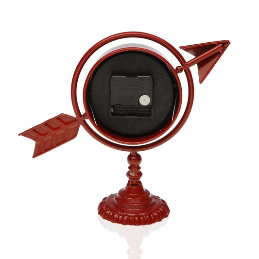 Table clock Versa Maroon Complete arrow-1