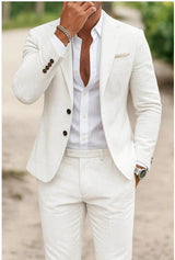Men's Casual Two-piece Suit