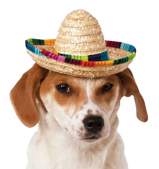 Pets Mexican Sombrero Hat - Various Colors