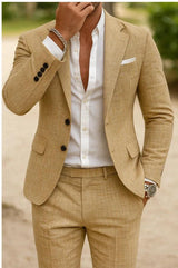 Men's Casual Two-piece Suit