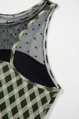 Sasha Patchwork High Waisted Bikini