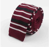 Men's Knitted Leisure Striped Ties