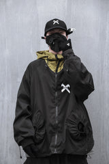 HiJ14 黑色工业登山夹克