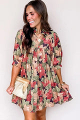 Annika Half Sleeve Mini Dress