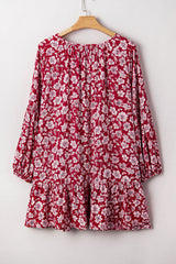 Georgina Balloon Sleeve Relaxed PLUS Dress