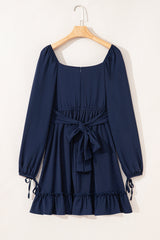 Deborah Waist Square Mini Dress