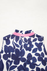 Margaret Colorblock Notched Mini Dress