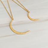 Crescent Duo Necklace Set Of 2