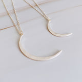 Crescent Duo Necklace Set Of 2