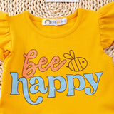 Bee Happy两件套