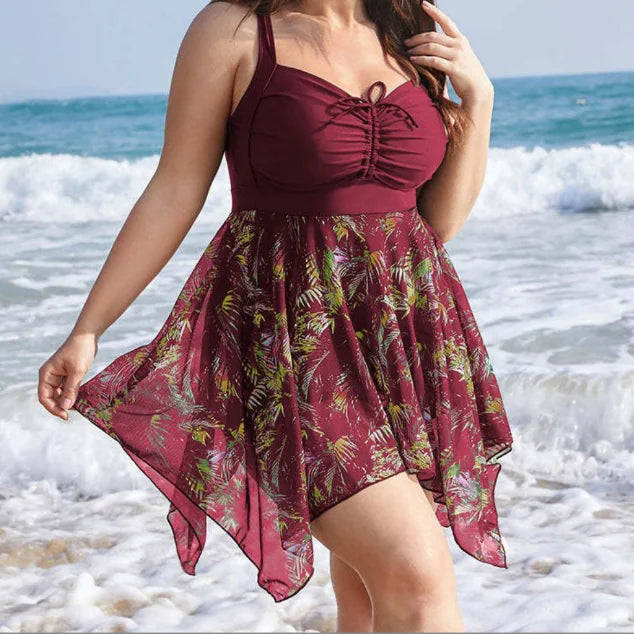 All Sizes - Sexy Boho Women's Backless Swim Dress