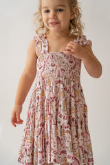 Birthday Shirred Dress