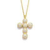 Dainty Sparkle Cross Necklace