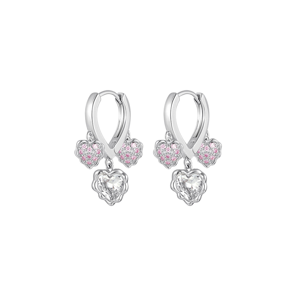 Bountiful Harvest Hoop Silver Earrings-0
