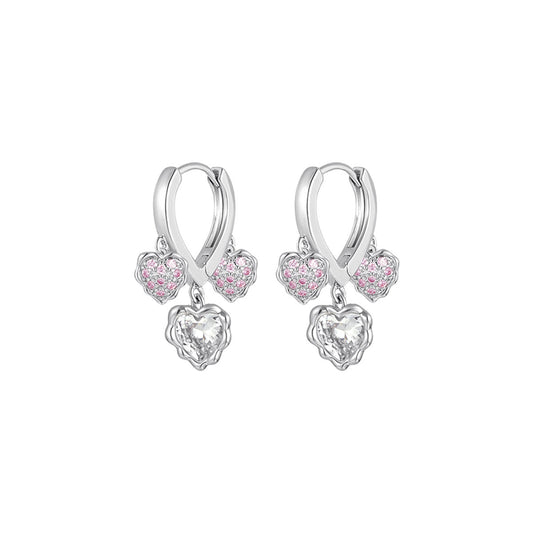 Bountiful Harvest Hoop Silver Earrings-0