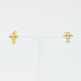 Dainty Cross Stud Earrings