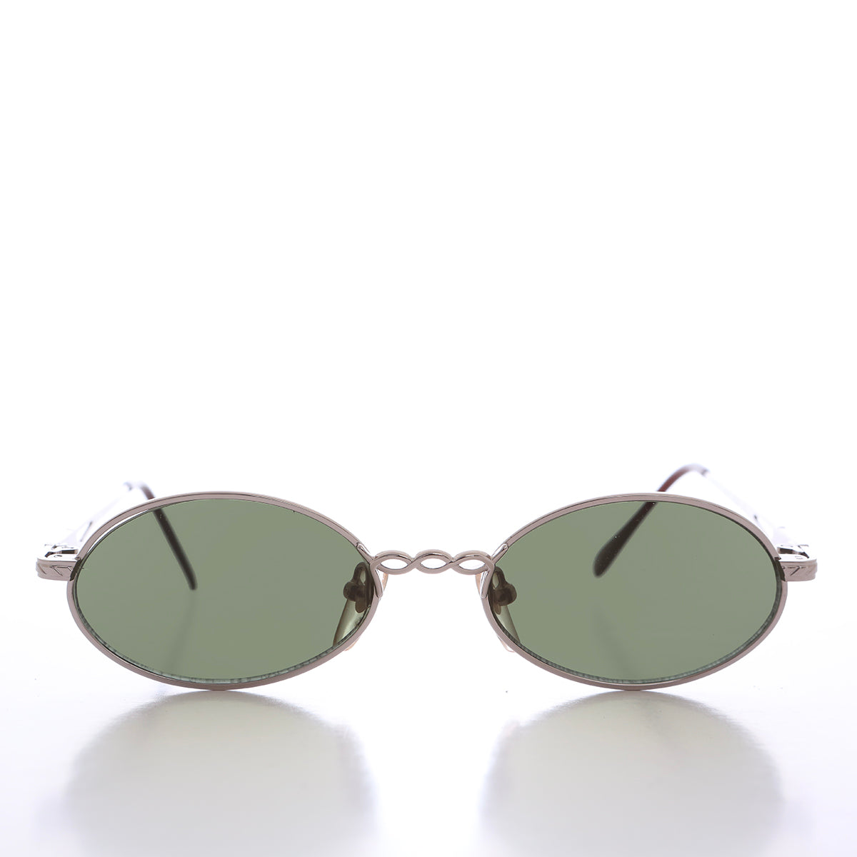 90s Fancy Oval Sunglasses - Fairburn