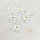 Royal Garden Double Bloom Earrings