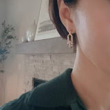 魅力链条耳环