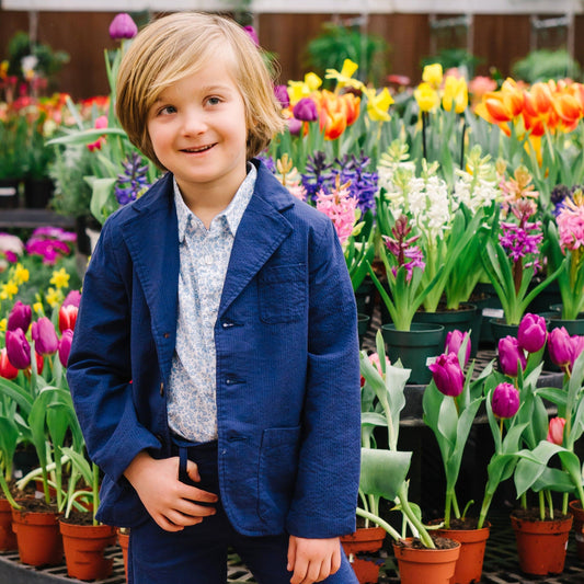 Organic Seersucker Suit Jacket