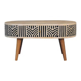 IN3384 - Edessa Bone Inlay Coffee Table for resale