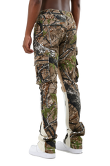 AR699-5 CAMOUFLAGE/WHITE STACKED JEANS