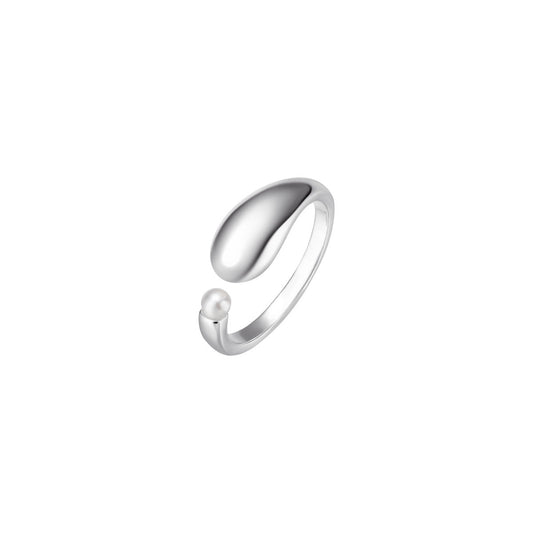 Mercy Hinged Silver Ring-0