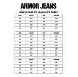 AJ01L-3 VINTAGE THREAD LINE LOOSE JEANS