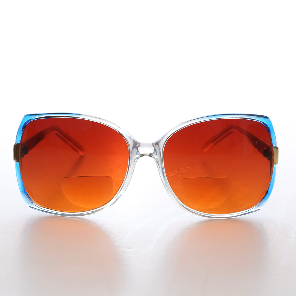 Women's Orange Lens Bifocal Reading Sunglasses - Nancy