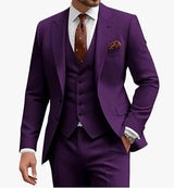 Men's Casual Business/Wedding Three-piece Suit