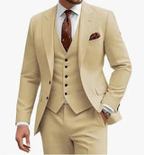 Men's Casual Business/Wedding Three-piece Suit