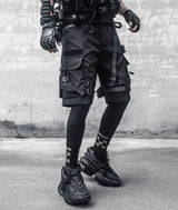 IBS429 Paratrooper Matte Black Shorts