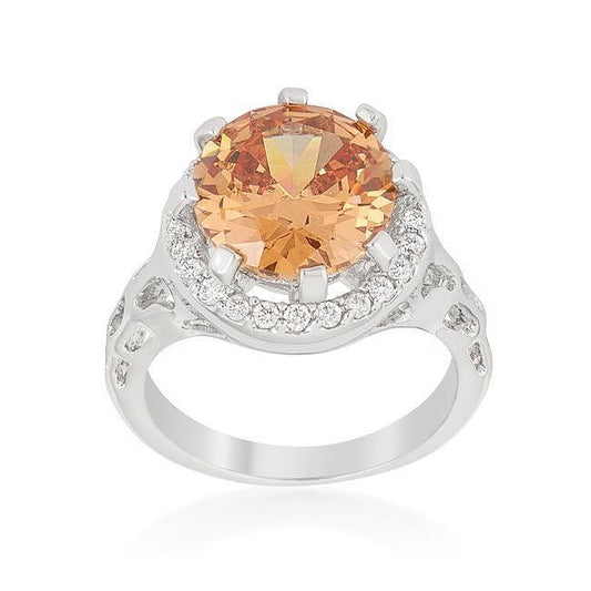 Champagne Organic Cocktail Ring-0