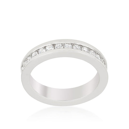 Channel Set Eternity Band-1
