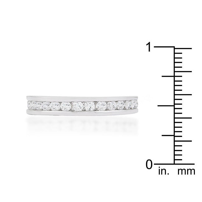 Channel Set Eternity Band-2