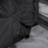 Punk Sexy Anime /  High-Waisted Goth-Style Mesh Skirt - Festival Wear