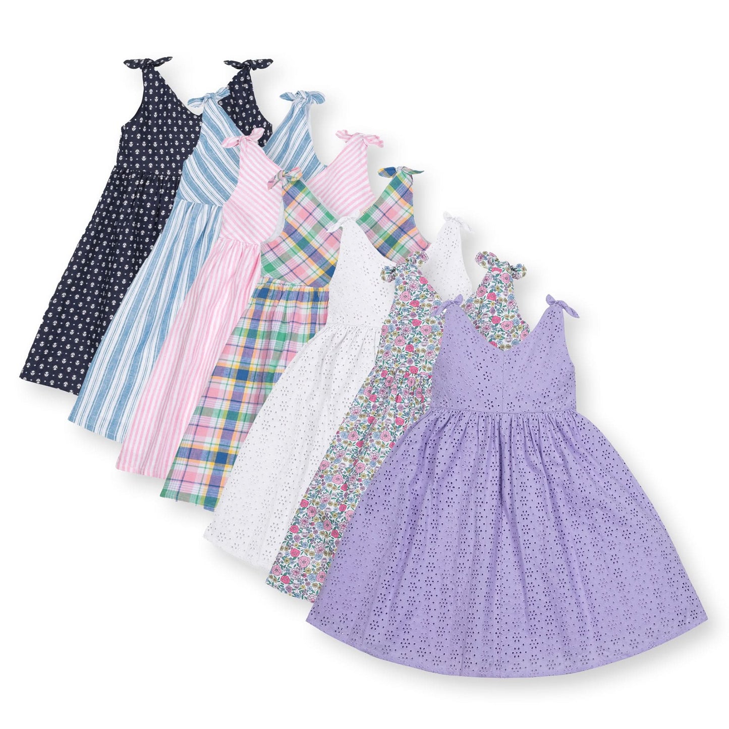 Value Bundle - 2 Bow Shoulder Dresses - Girls