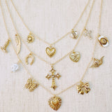 Vintage Charm Triple Layered Necklace