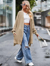 Women Long Split Hem Knitwear Sweater | NCS