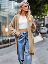 Women Long Split Hem Knitwear Sweater | NCS