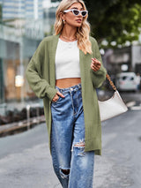 Women Long Split Hem Knitwear Sweater | NCS