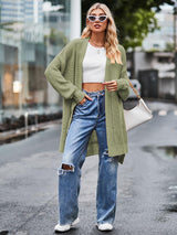 Women Long Split Hem Knitwear Sweater | NCS
